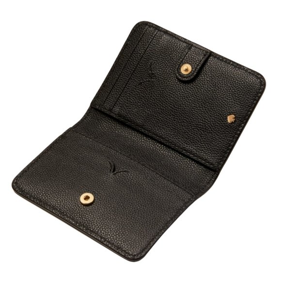 Kate Spade Toujours Slim Bifold Cardholder Black - Picture 2 of 2